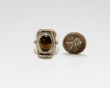 Tiger's Eye Stone Ring