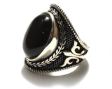 Man Onyx / Tiger Eye Stone Ring