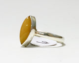 Butterscotch Amber Stone Ring