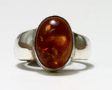 Amber Stone Ring