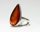 Amber Stone Ring