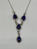 Lapis Silver Necklace