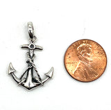 Anchor and onyx stone Pendant