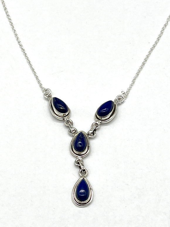 Lapis Silver Necklace