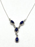 Lapis Silver Necklace
