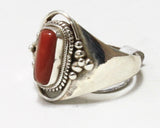 Coral Stone Ring