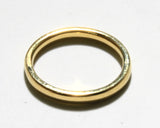 Gold Filled Pinky Ring (Rounded)
