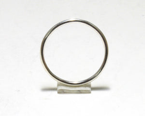 Silver Pinky Ring (Halo)