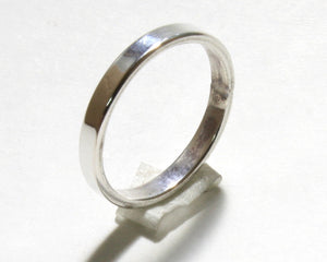 Silver Pinky Ring (Flat)
