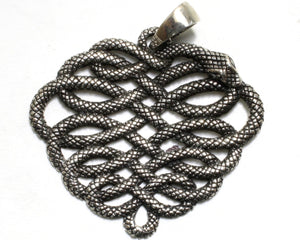 Tangled Snake Pendant