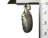 Wide Feather Charm