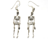 Movable Skeleton Earrings