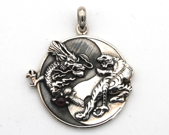 Tiger/Dragon Yin-Yang Pendant