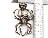 Skull Spider Pendant