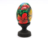 Wooden Painted Egg