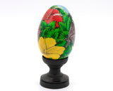 Larger Wooden Painted Egg