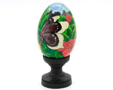 Larger Wooden Painted Egg