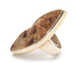 Dendritic Agate Stone Ring