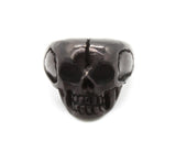 Buffalo Horn Skull Ring