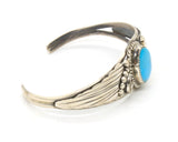 Turquoise Silver Cuff