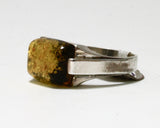 Amber Stone Ring